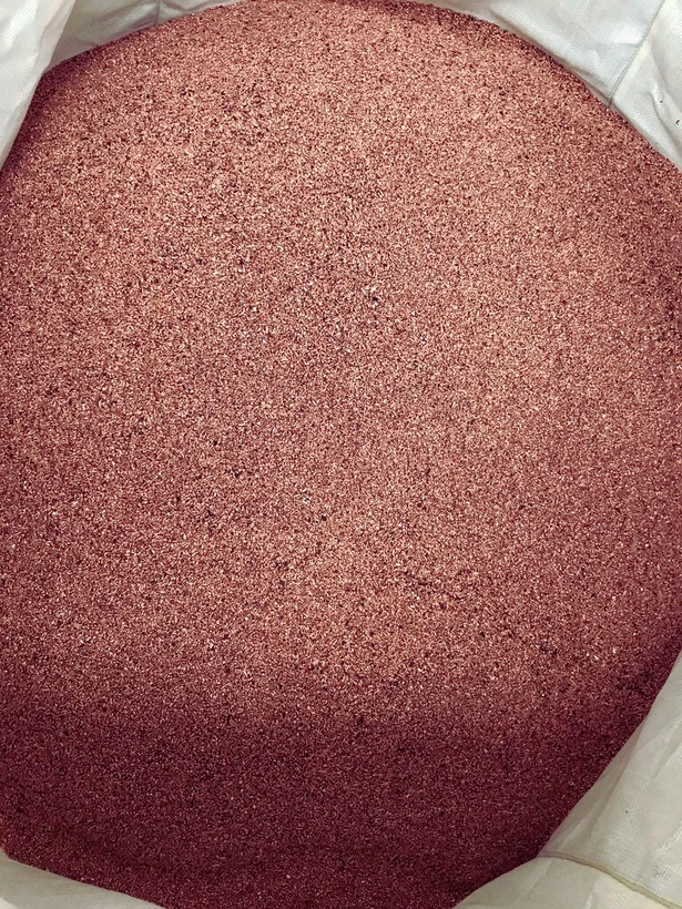 Copper conductor fraction from post-cable material stream